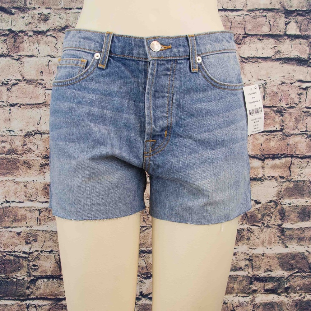 DTLA High-Rise Denim Shorts